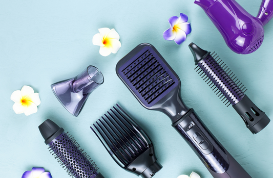 Image of hair styling tools