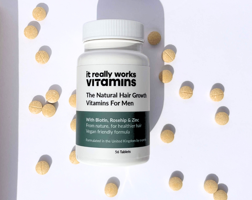 28 Day Supply Hair Vitamins for Men